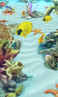 Ocean Aquarium 3D Turtle Isle