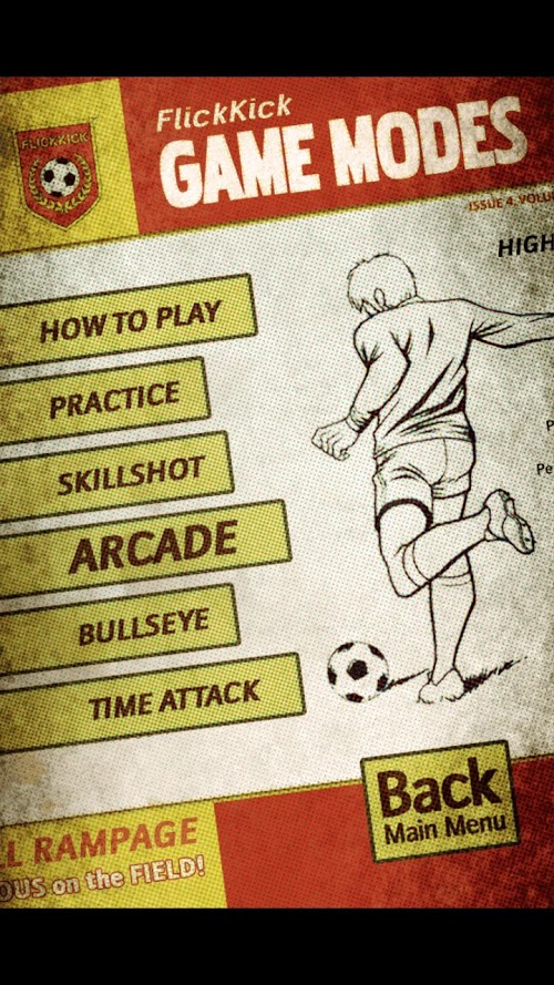 Flick Kick Football