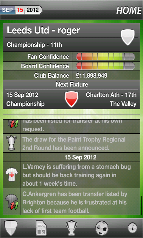 MYFC Manager 2013 - Football