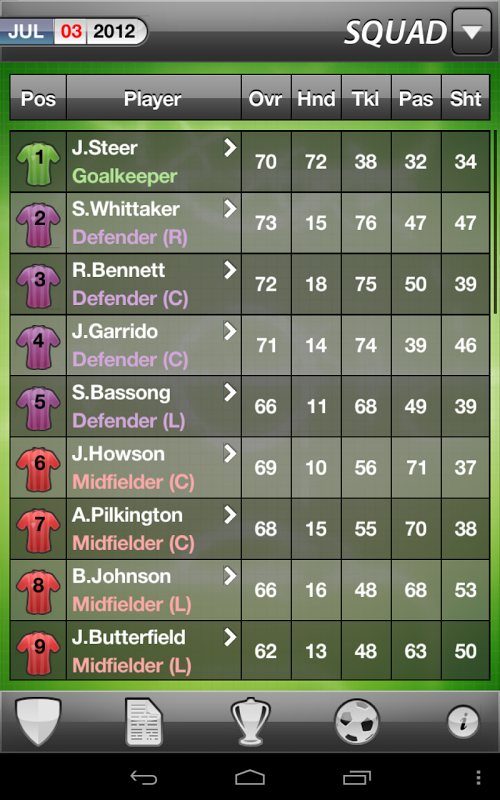 MYFC Manager 2013 - Football