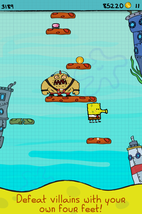 Doodle Jump SpongeBob