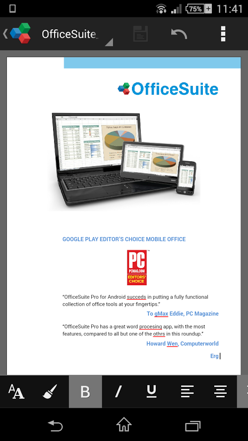 OfficeSuite 7 + PDF&HD