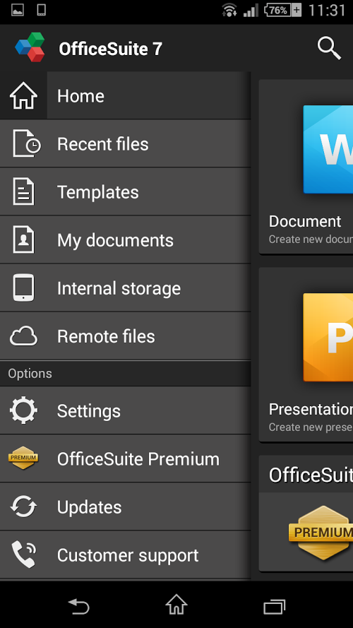 OfficeSuite 7 + PDF&HD