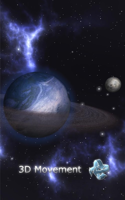 GyroSpace 3D Live Wallpaper