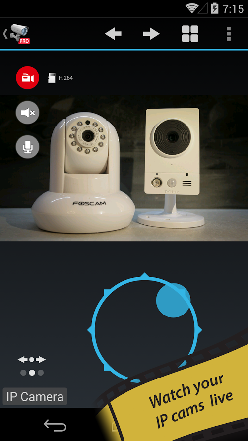 tinyCam Monitor PRO for IP Cam.