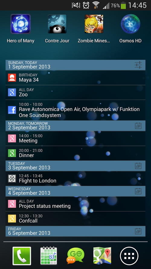 aCalendar+ Calendar & Tasks