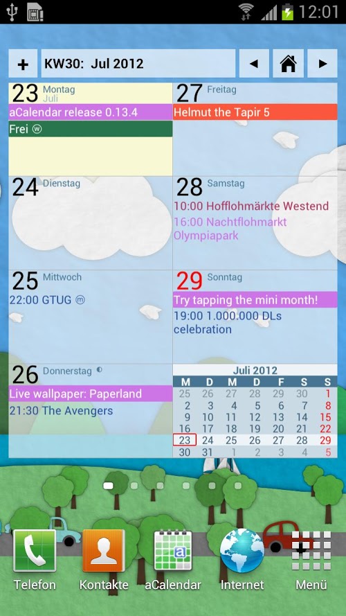 aCalendar+ Calendar & Tasks