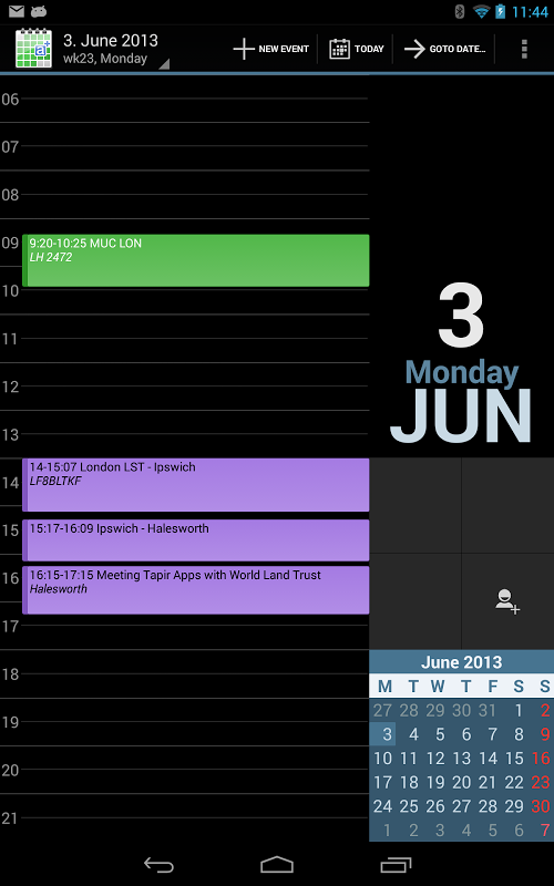 aCalendar+ Calendar & Tasks