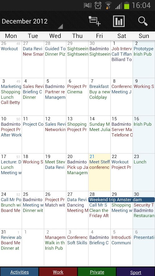 Business Calendar Pro