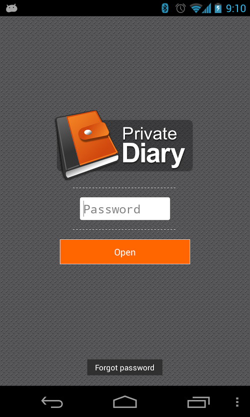 Private Diary - личный дневник