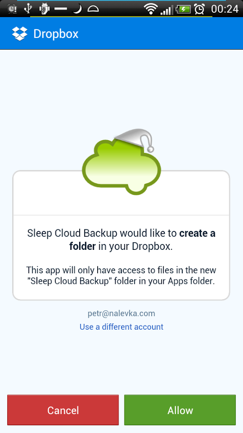 SleepCloud Backup