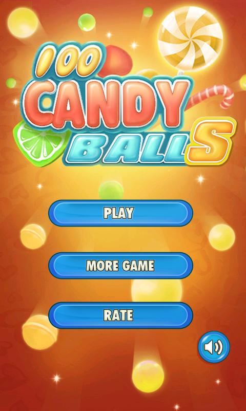100 шариков - 100 Candy Balls
